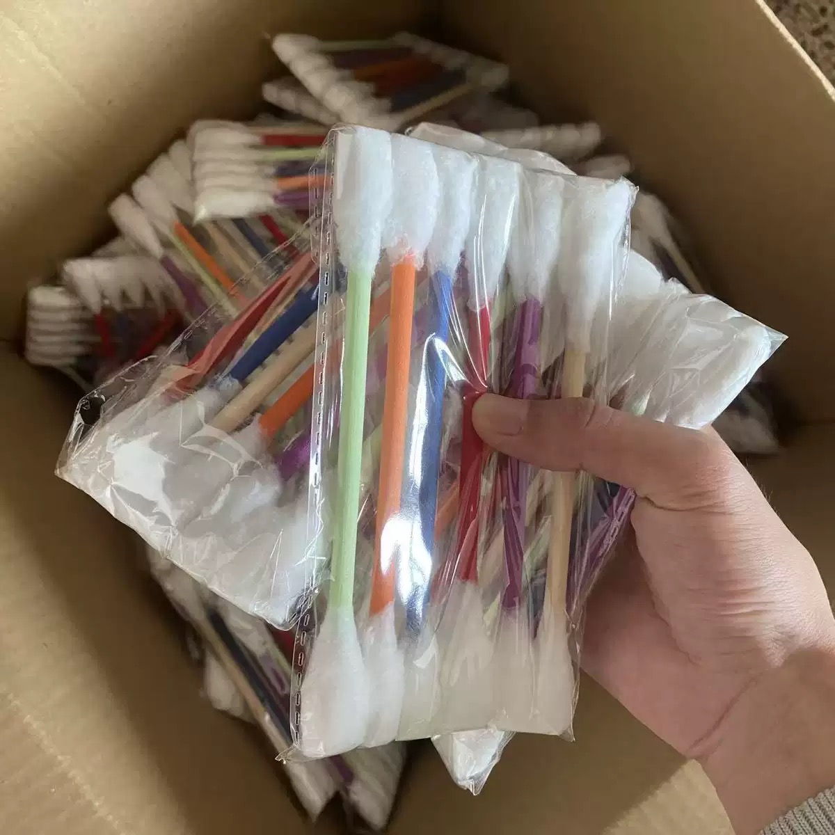Wood Filler Stick - Creative Large Cotton Swab Shaped Catnip