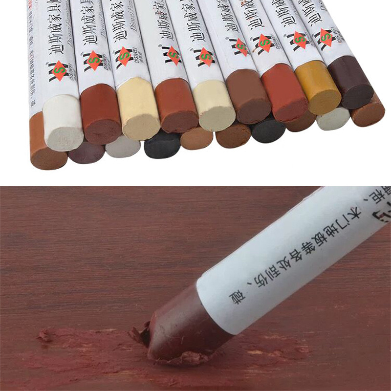 Wood Filler Stick - 1PC Colorful Furniture Repair Wax Crayon