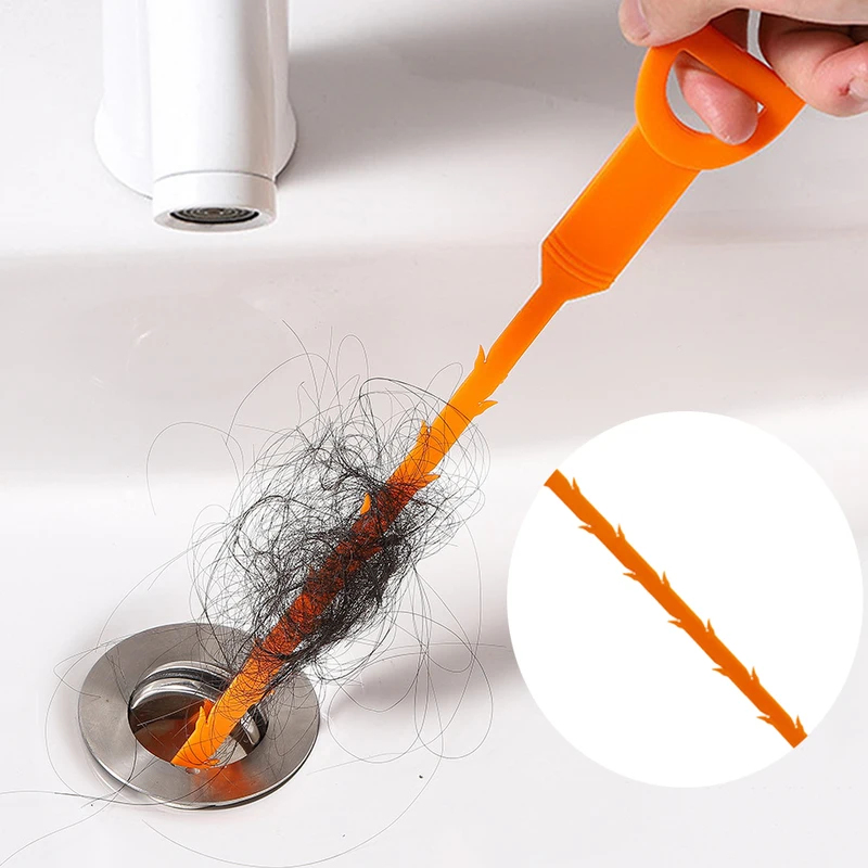 Home Improvement K&B Construction - 2/4/6pcs Pipe Hook Cleaner Hair Water
