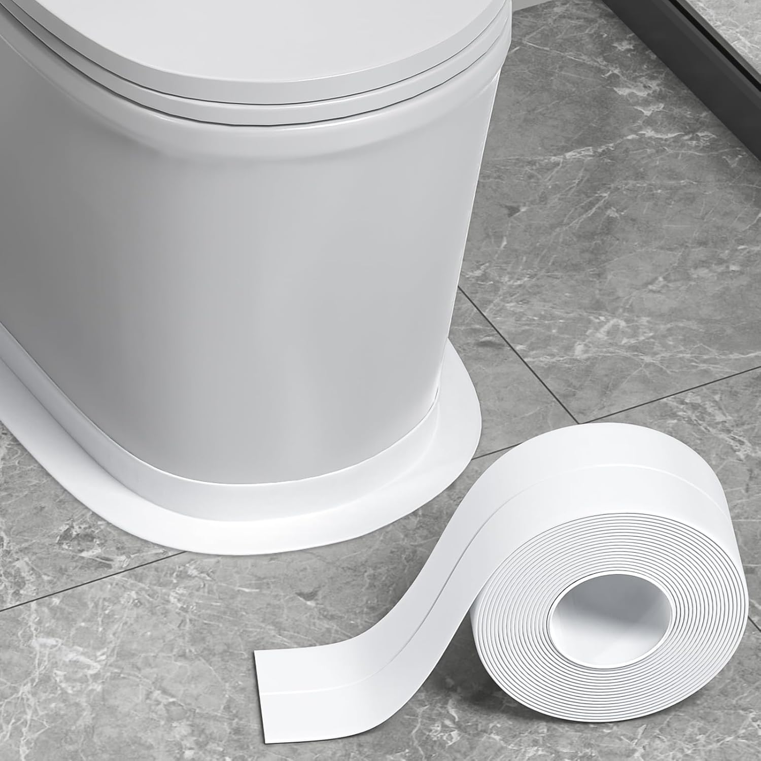 Home Improvement K&B Construction - Waterproof Self-Adhesive Caulk Tape for Kitchen,