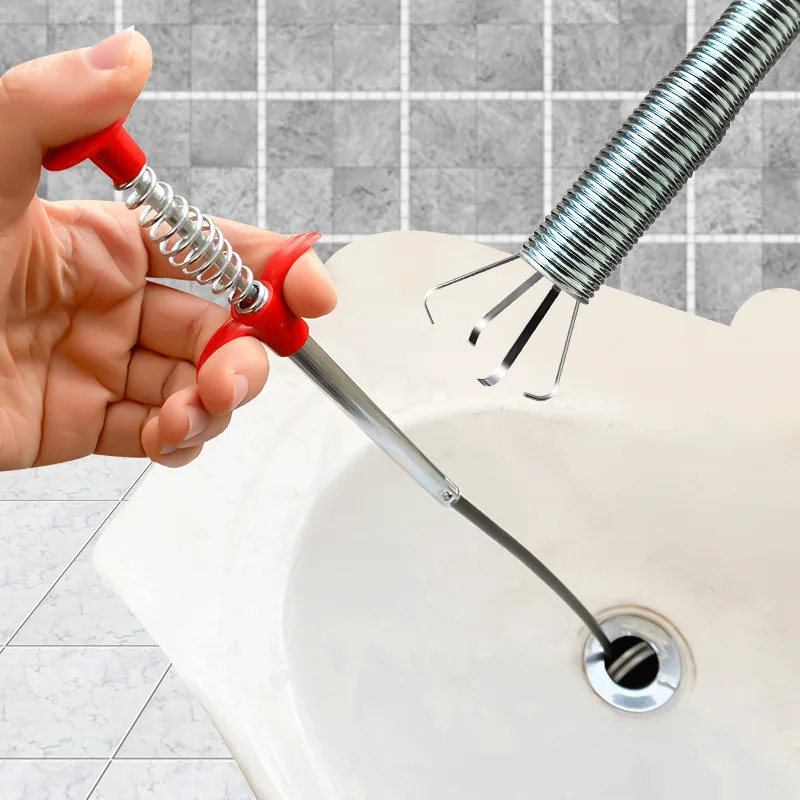 Home Improvement K&B Construction - Kitchen Sink Cleaning Pipe Plunger and