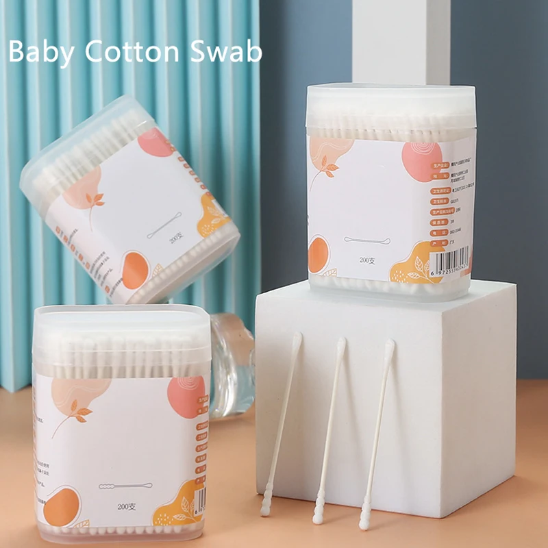 Wood Filler Stick - Sticks Cotton 400PCS Organic Baby Cotton