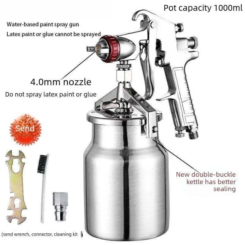 Spray Paint Primer - Water-based Paint Spray Gun 2.0/2.5/3.0/3.5/4.0 Double