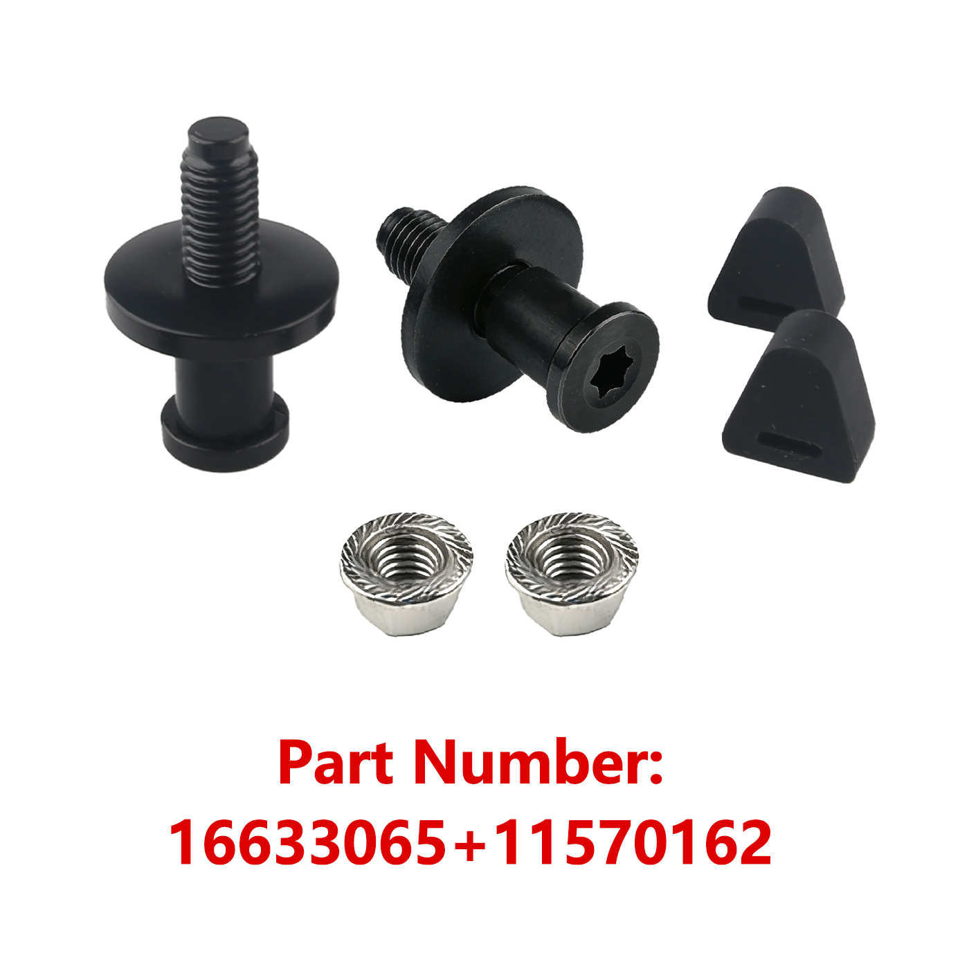 Door Stopper Rubber - 2PCS 38427 11570162 Tailgate Door Lock
