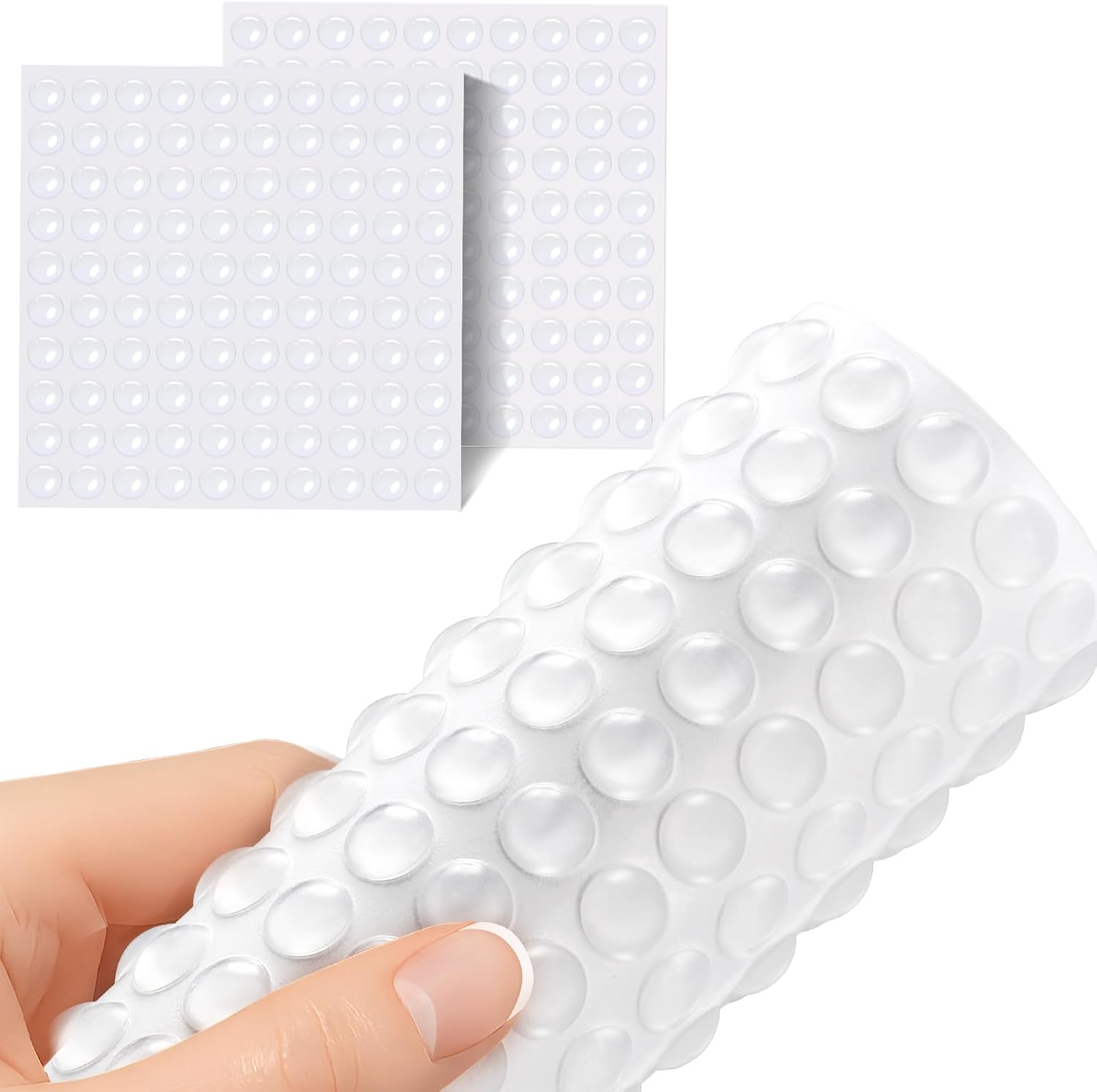Door Stopper Rubber - 100Pcs Clear Rubber Feet Pads for