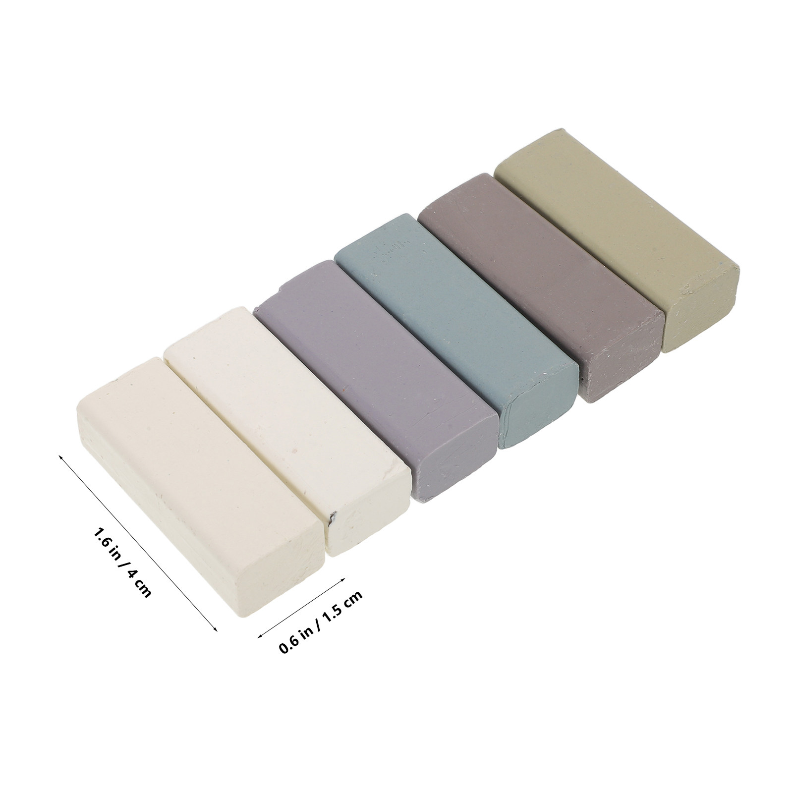 6Pcs Hard Furniture Wax Sticks - Wood Filler Stick recension och pris