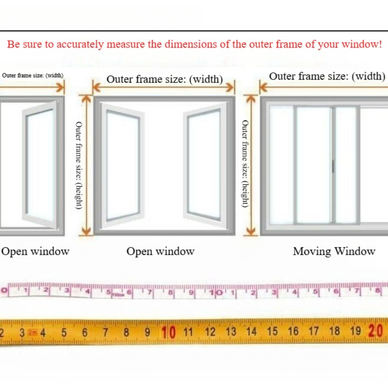 Winter Transparent Sealing Win - Window Insulation Film recension och pris