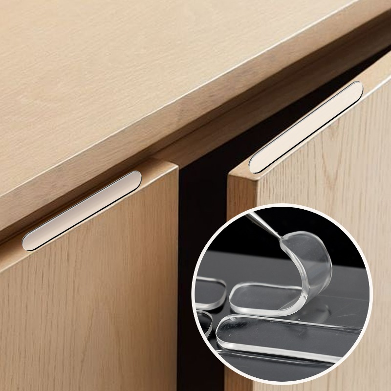Silicone Cabinet Bumpers Strip - Door Stopper Rubber recension och pris