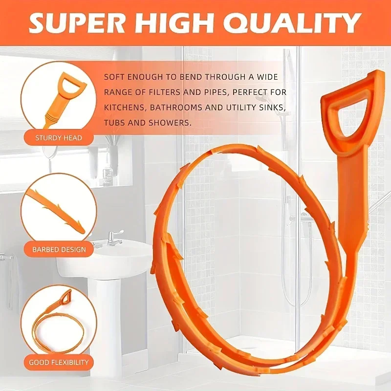 2/4/6pcs Pipe Hook Cleaner Hai - Home Improvement K&B Construction recension och pris