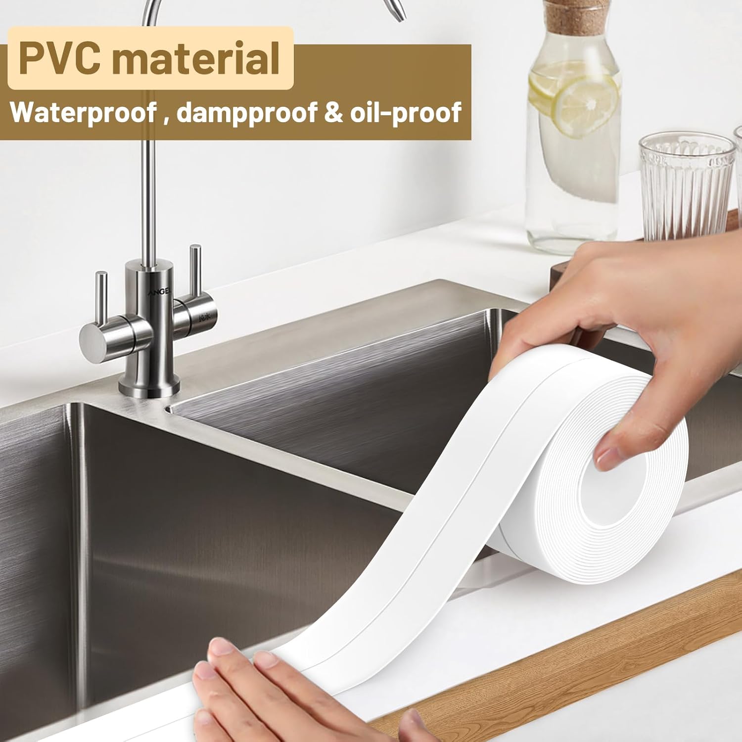 Waterproof Self-Adhesive Caulk - Home Improvement K&B Construction recension och pris