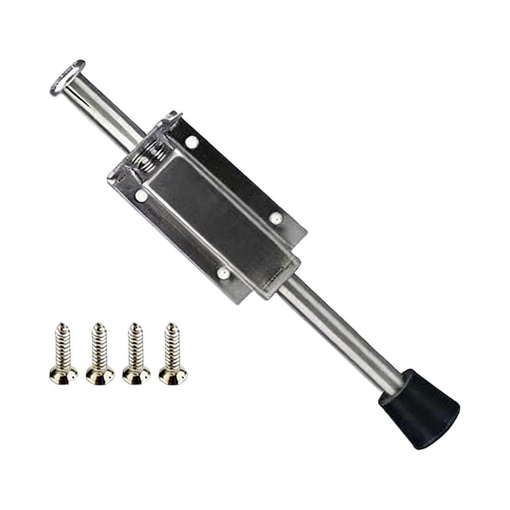 Stainless Steel Foot Pedal Doo - Door Stopper Rubber recension och pris