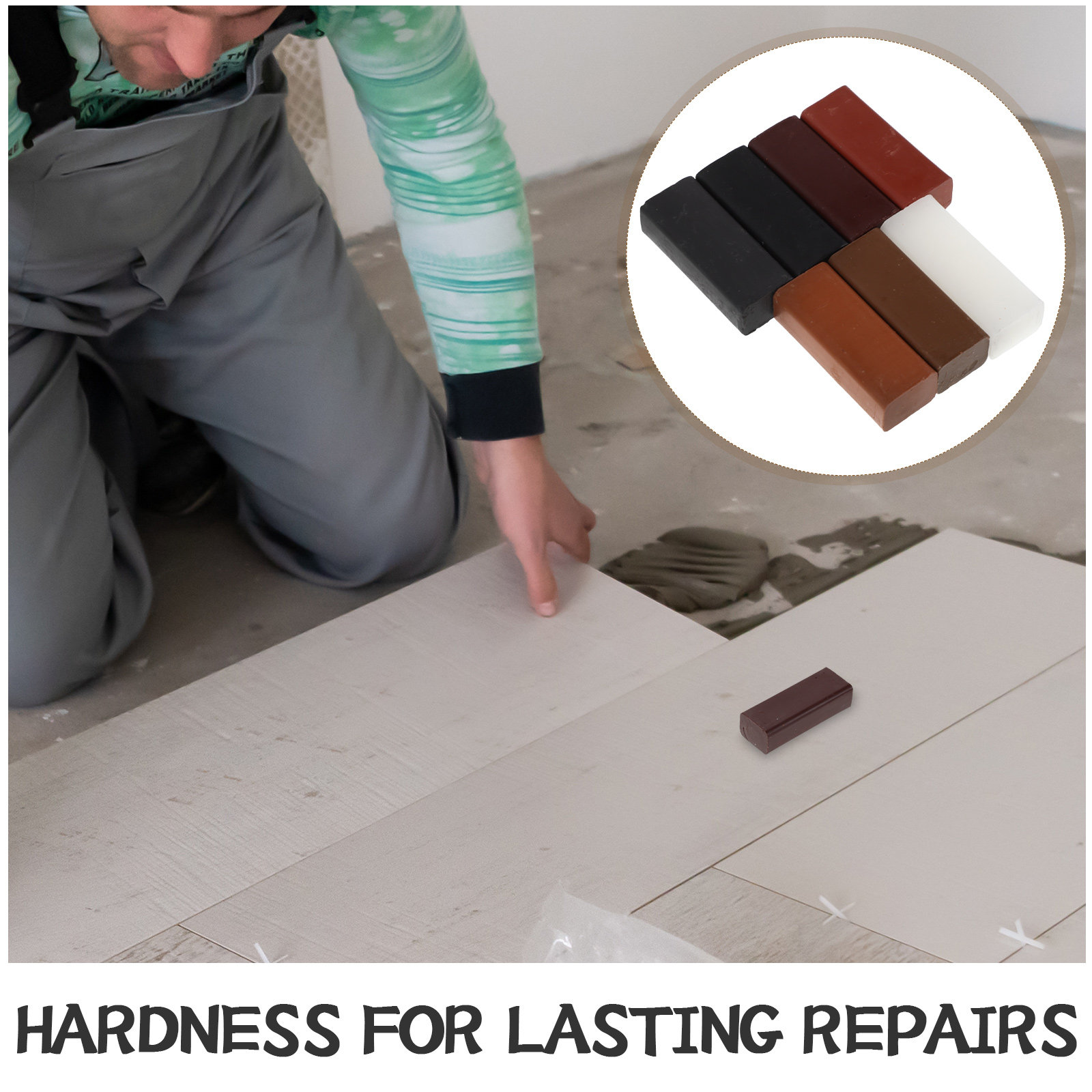 7Pcs Repair Crayons Super Hard - Wood Filler Stick recension och pris