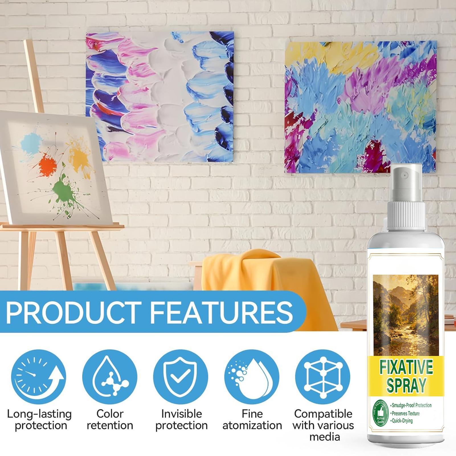 120ml Fixative Spray Smuge-Pro - Spray Paint Primer recension och pris