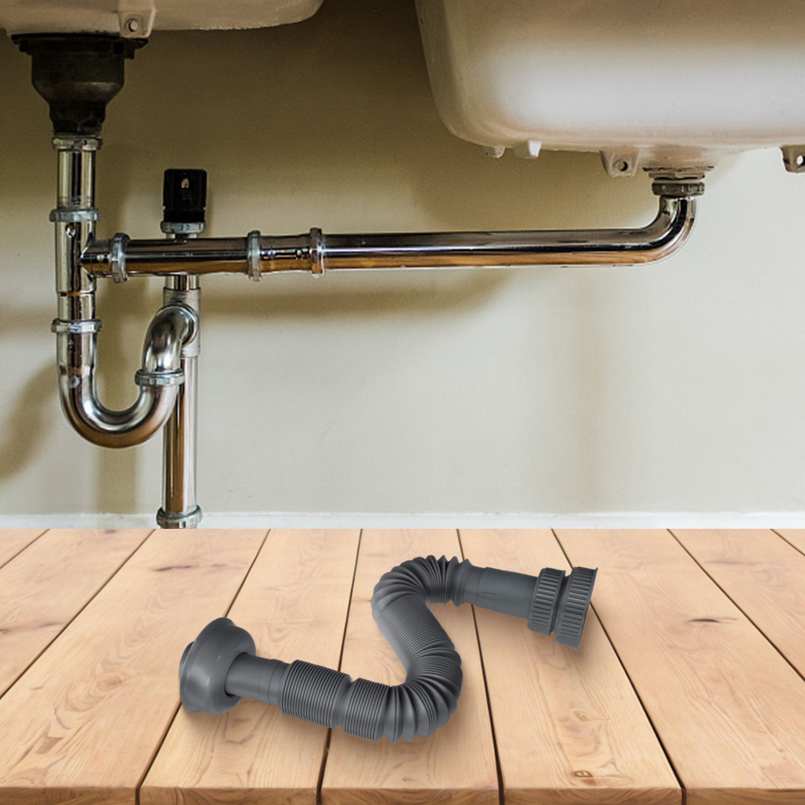 Kitchen Sink Drain Pipe Expand - Home Improvement K&B Construction recension och pris