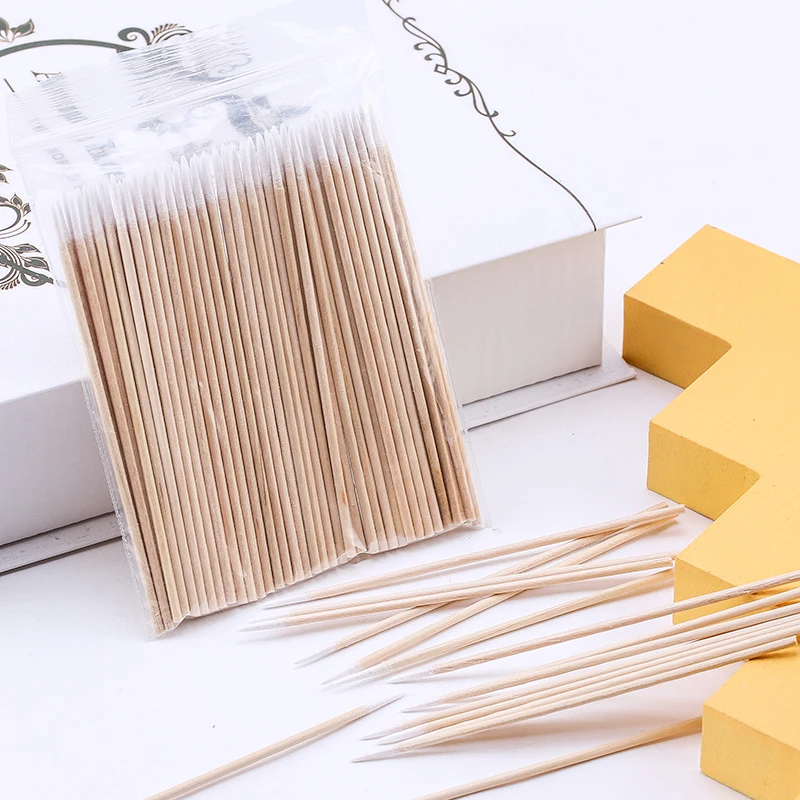 100-700pcs Nails Wood Cotton S - Wood Filler Stick recension och pris