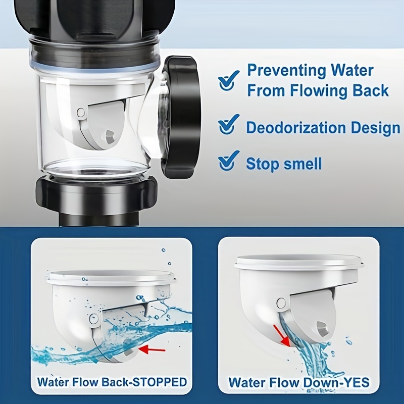 1PC Odor Proof Adjustable P-Tr - Home Improvement K&B Construction recension och pris