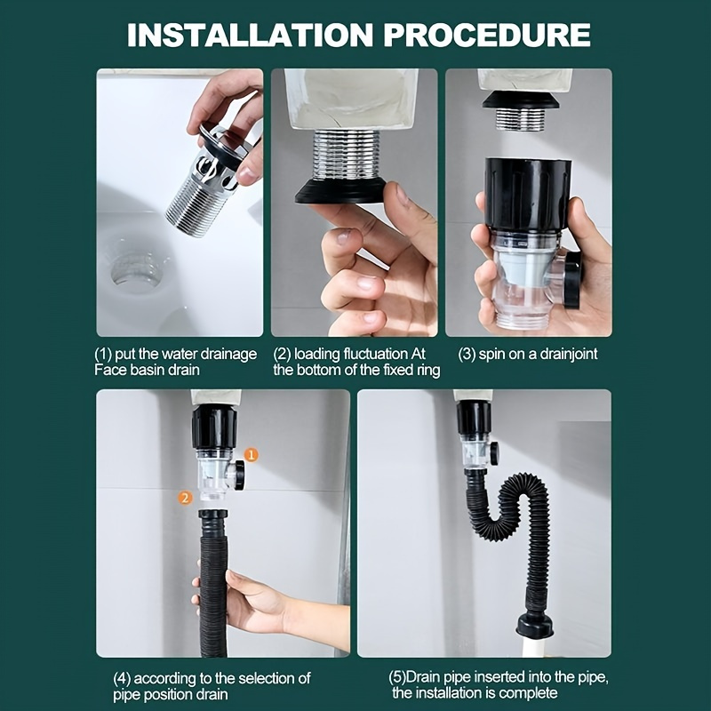 1PC Odor Proof Adjustable P-Tr - Home Improvement K&B Construction recension och pris