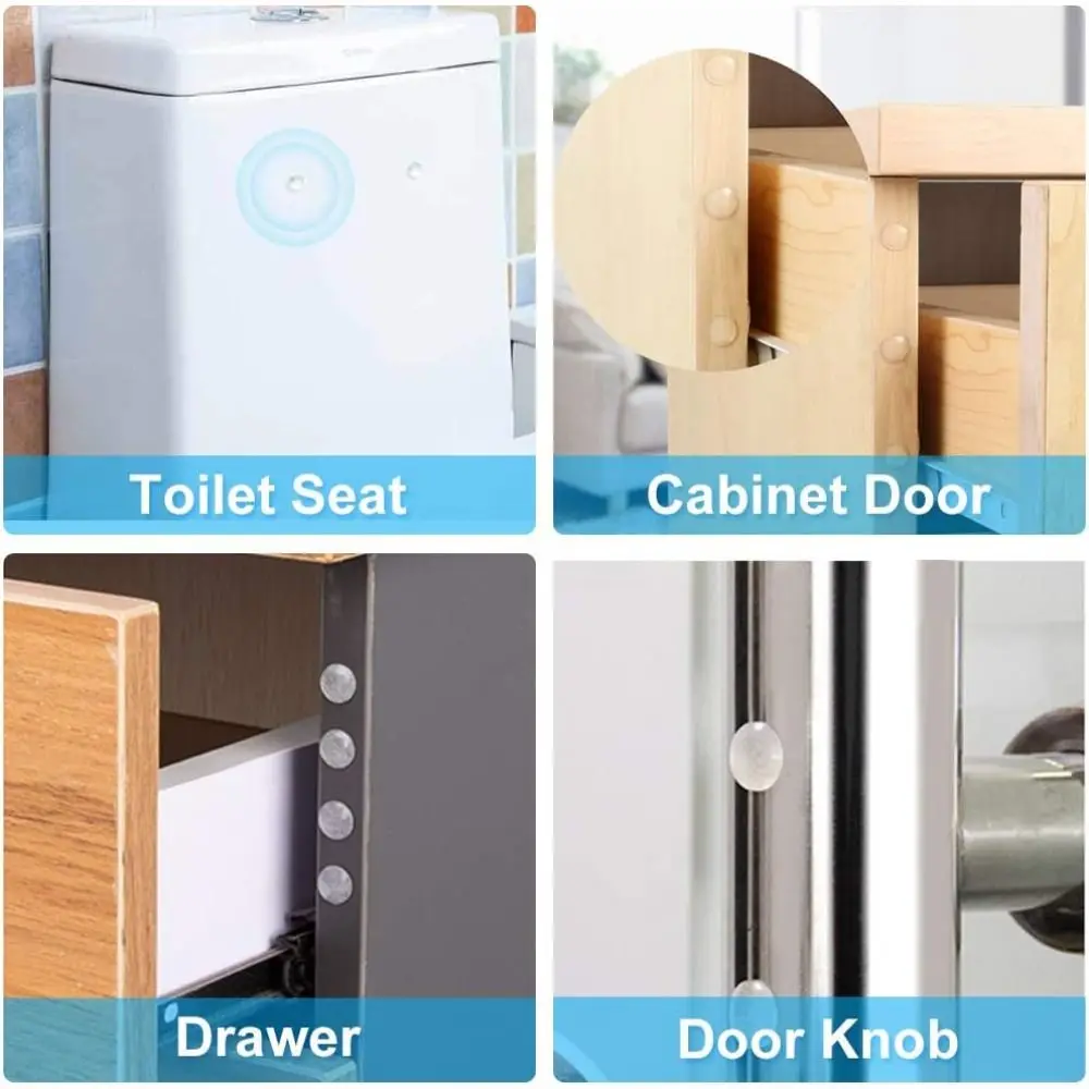 New Self Adhesive Damper Buffe - Door Stopper Rubber recension och pris