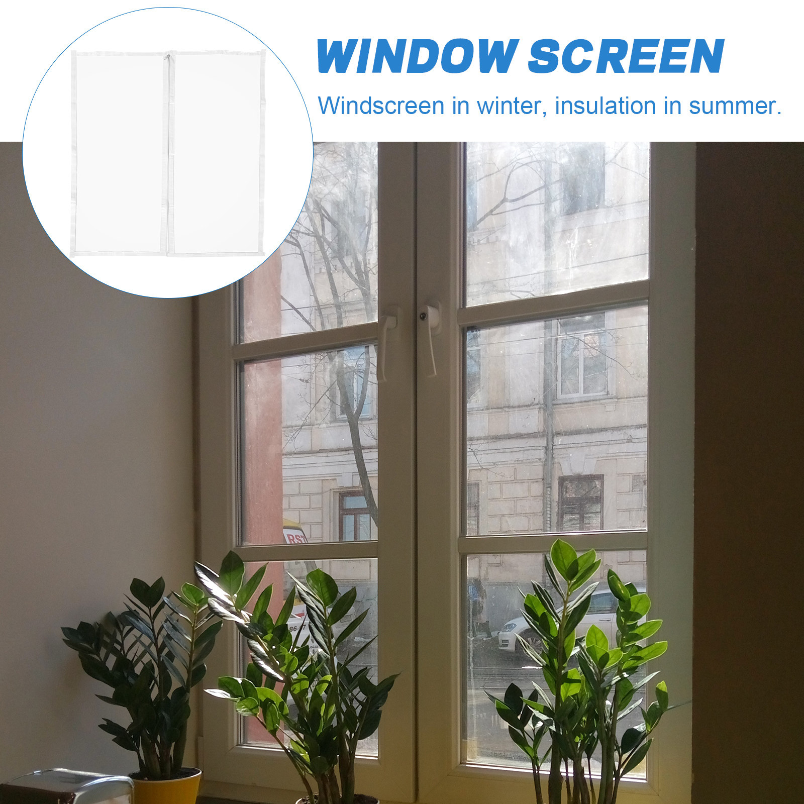 Heavy Duty Winter Window Insul - Window Insulation Film recension och pris