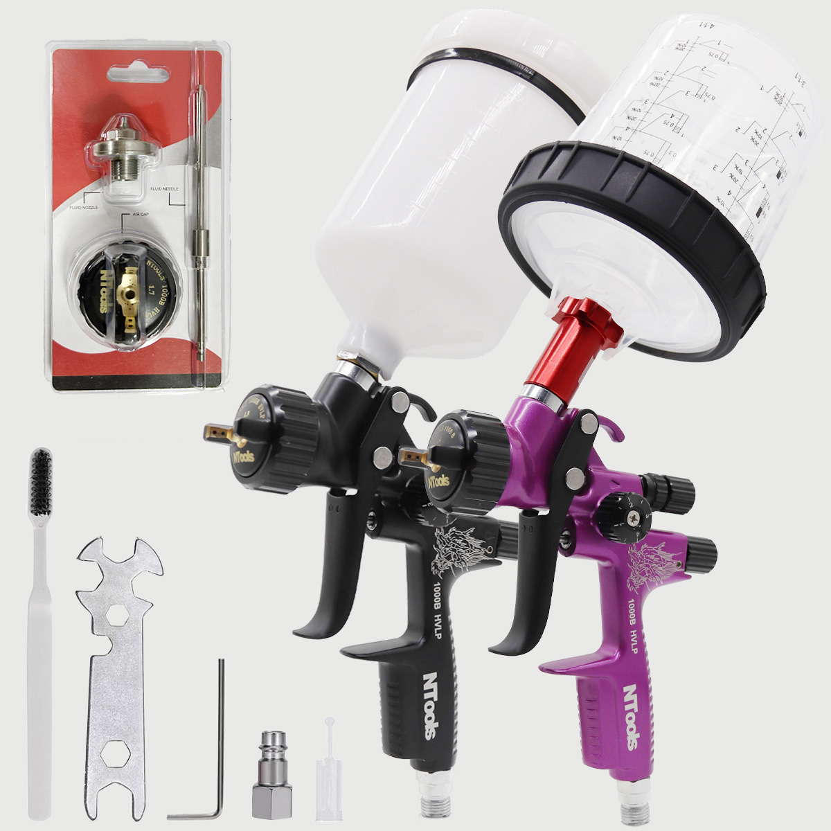 1.3mm Paint Spray Gun And 1.4m - Spray Paint Primer recension och pris