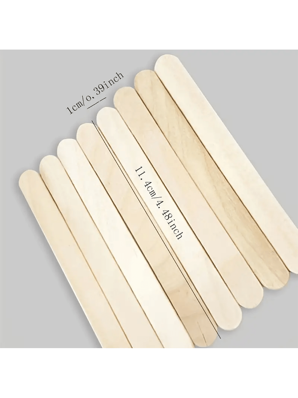 50/100/200 Pieces 11.4cm/4.5 i - Wood Filler Stick recension och pris