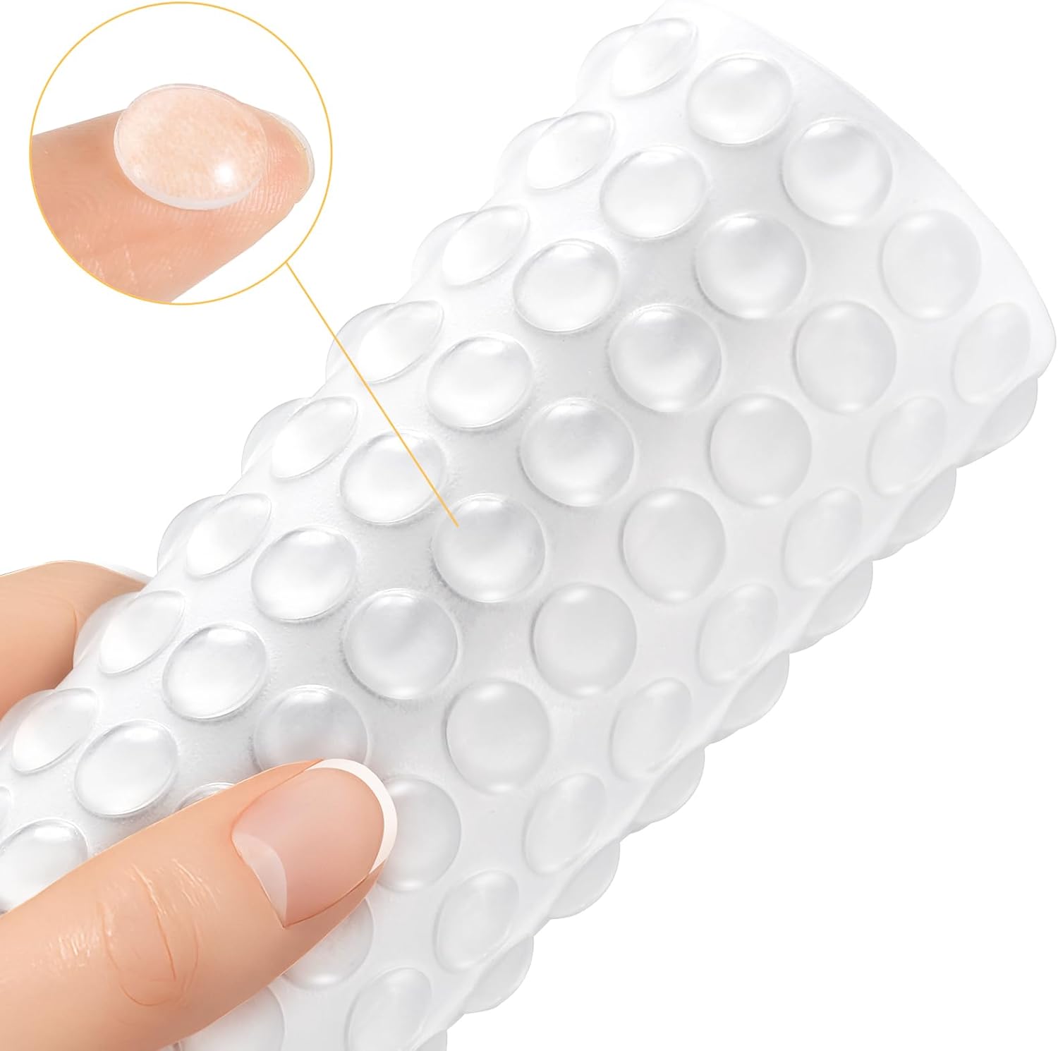 100Pcs Clear Rubber Feet Pads  - Door Stopper Rubber recension och pris